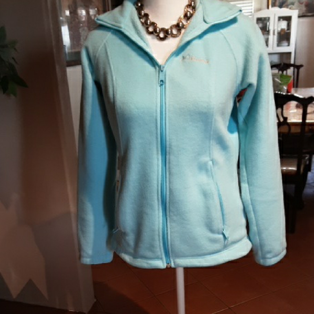Columbia Sky Blue Fleece Jacket